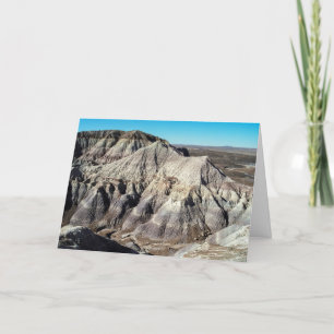 Blue Mesa Badlands Photo Carte Anniversaire
