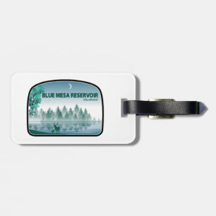 Blue Mesa Reservoir Colorado Deer Luggage Tag