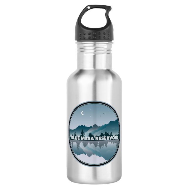 Blue Mesa Reservoir Colorado Reflection 532 Ml Water Bottle (Front)
