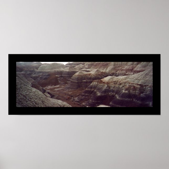 Blue Mesa Trail, Petrified Forest Poster (Front)