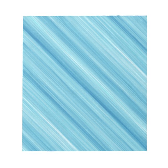 Blue metal background notepad (Front)