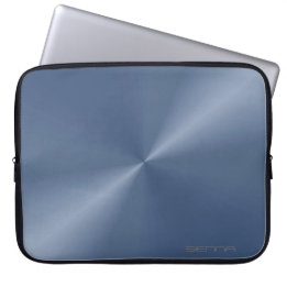 Blue  Metallic Electronics Bag
