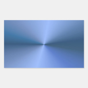 Blue Metallic Look Blank Trendy Template Elegant Sticker