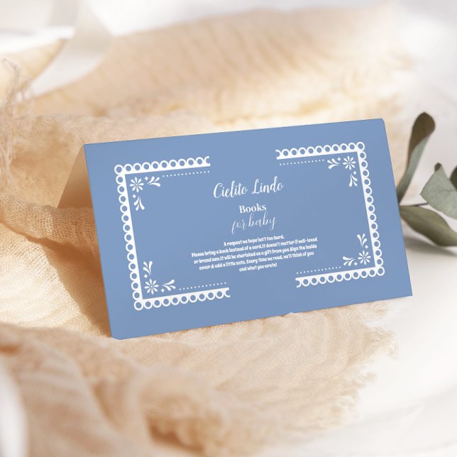 Blue Mexican Cielito Lindo   Books for Baby Enclosure Card (Creator Uploaded)