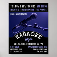 Blue Microphone, Karaoke Event Advertising