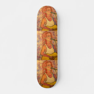 blue microphone songstress skateboard