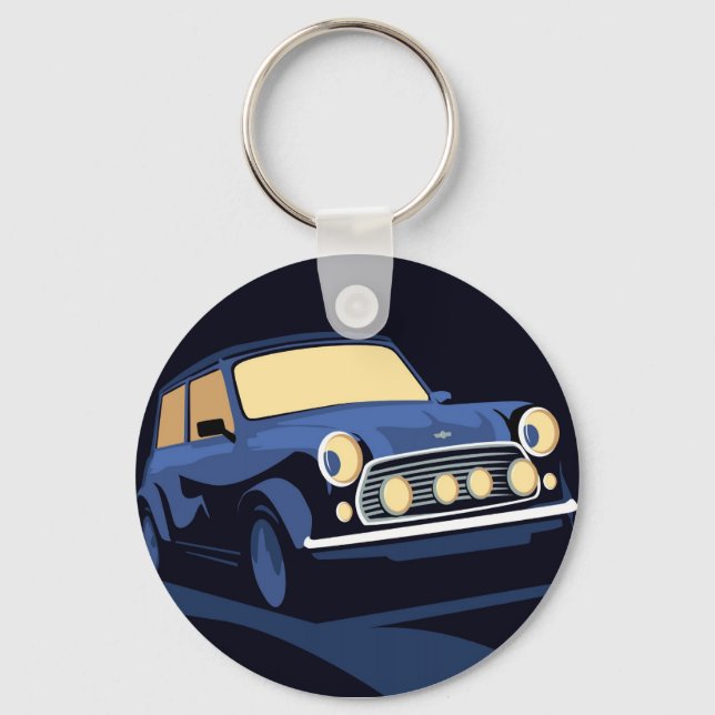 Blue Mini Keychain (Front)