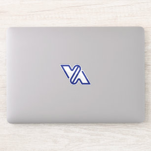 Blue Minimal Letter VA Classic 