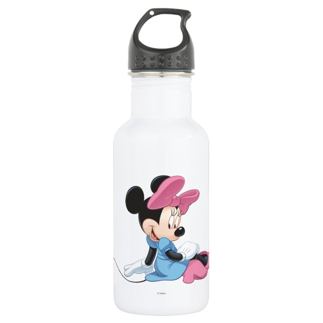 Blue Minnie | Sitting 532 Ml Water Bottle (Front)