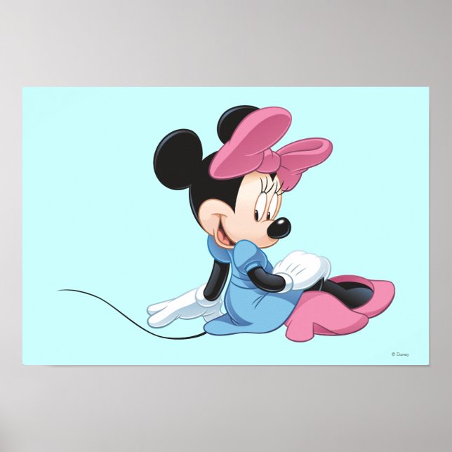 Blue Minnie | Sitting Poster (Front)