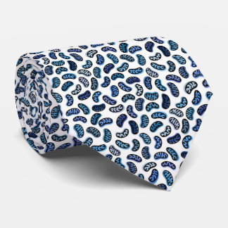 Blue Mitochondria Tie