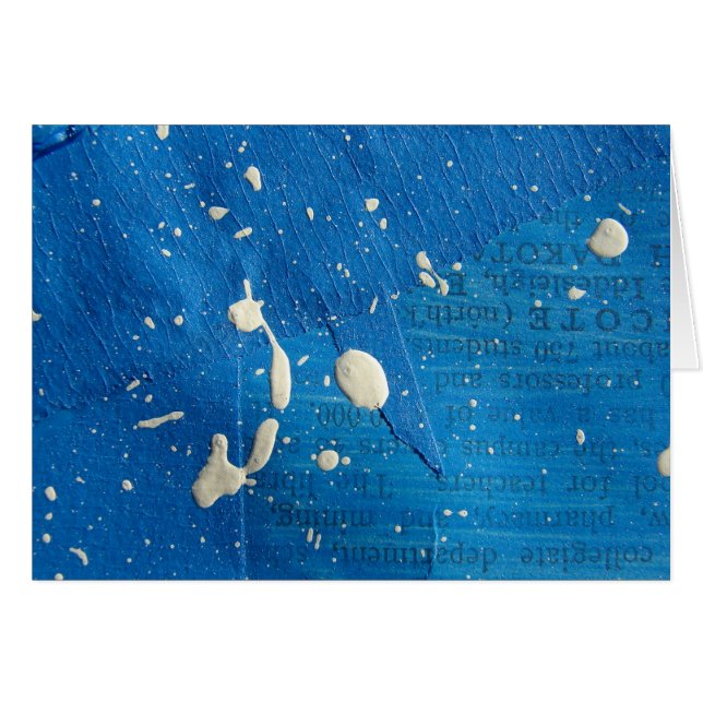 Blue Mixed Media Background (Front Horizontal)