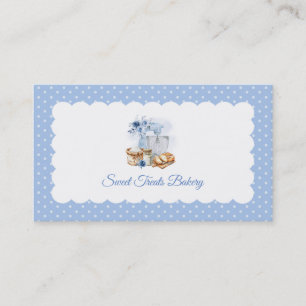 Blue Mixer Sourdough Loaf Business Card