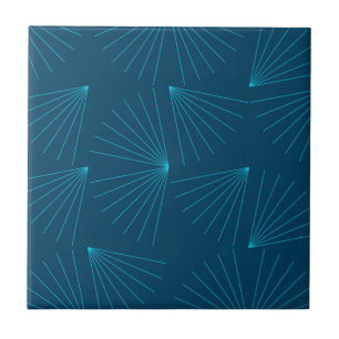 Blue, modern, simple light celebration concept tile