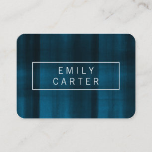 Blue Modern Texture Business Card
