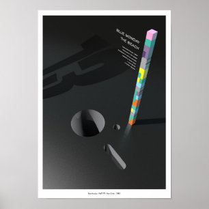 Blue Monday Inspired Poster