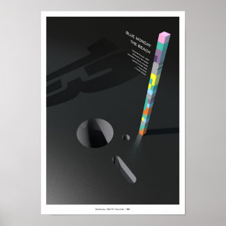 Blue Monday Inspired Poster