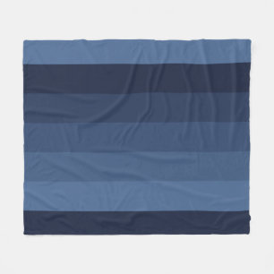 Blue Monochromatic Fleece Blanket