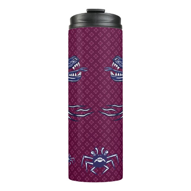 Blue Monsters Thermal Tumbler (Front)