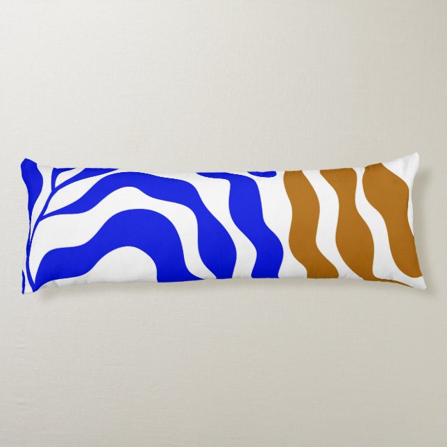 Blue mood body pillow (Back)