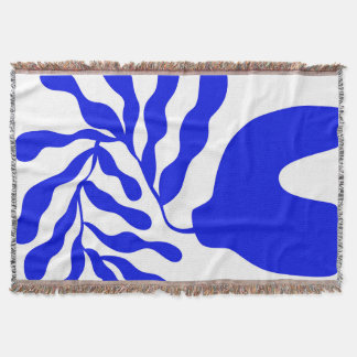 Blue Mood Throw Blanket