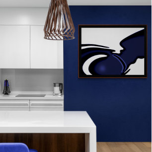 Blue Moon 20”x 16” Canvas Print