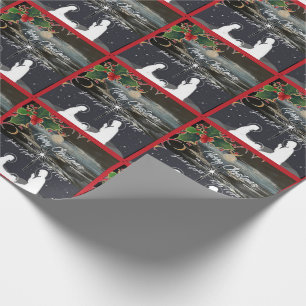 Blue Moon Christmas Nativity Gift Wrap