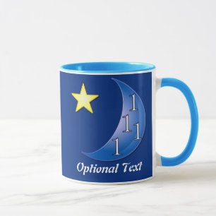Blue Moon Customizable Mug