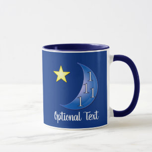 Blue Moon Customizable Mug