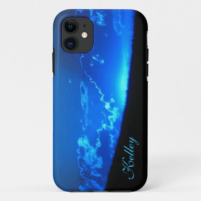 Blue Moon Horizon iPhone 5 Case *Personalize* (Back)