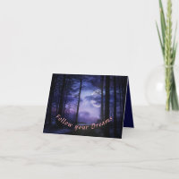 Blue Moon Inspiration Pink Follow your Dreams