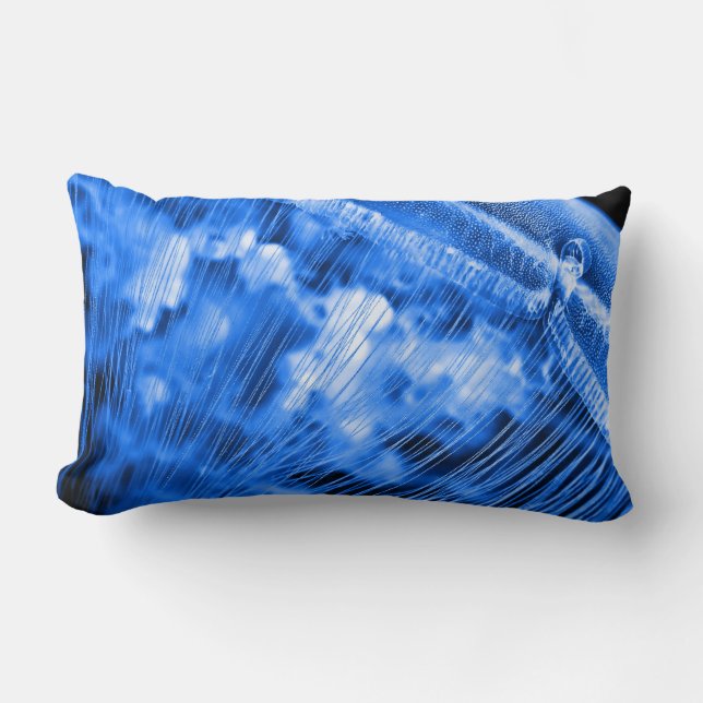 Blue Moon Lumbar Pillow (Front)