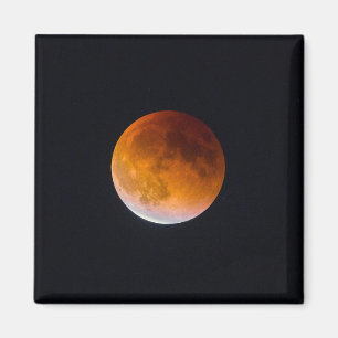 Blue Moon Lunar Eclipse   Washington State Magnet