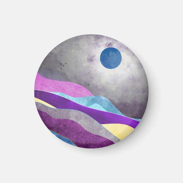 Blue Moon Magnet (Front)