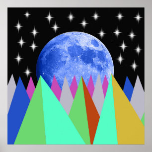 Blue Moon Poster
