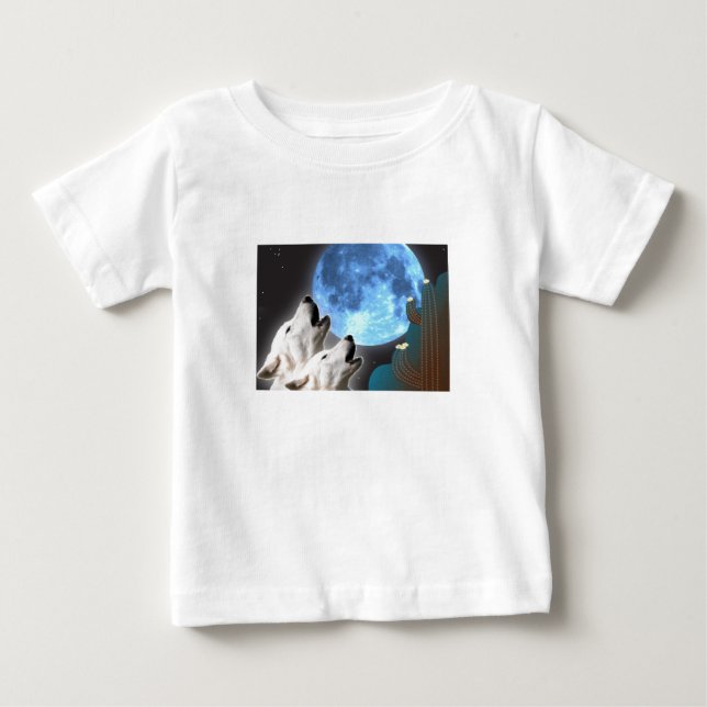 Blue Moon Wolves Infant T-Shirt (Front)