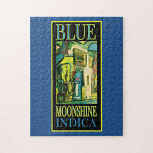 BLUE MOONSHINE INDICA JIGSAW PUZZLE