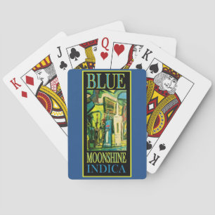 BLUE MOONSHINE INDICA PLAYING CARDS