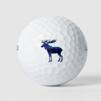 Blue Moose Silhouette