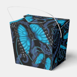 Blue Morpho Butterfly Favor Box