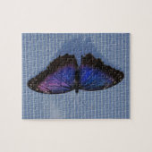 Blue Morpho Butterfly Puzzle (Horizontal)