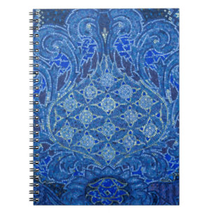 Blue Mosaic Detail, Germany Notebook