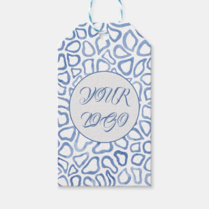 Blue Mosaic Gift Tags