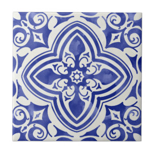Blue Mosaic Pattern ceramic tile
