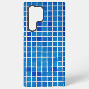 Blue Mosaic Tile Samsung Galaxy Case