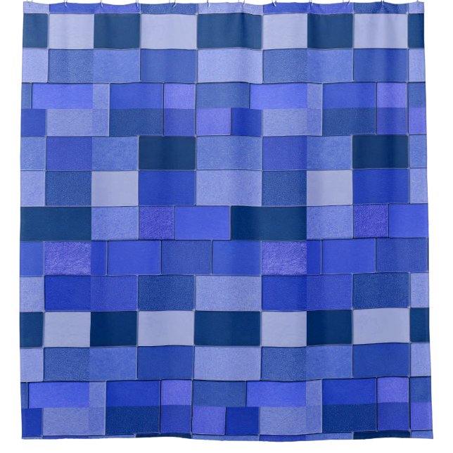 Blue mosaic tiles (Front)