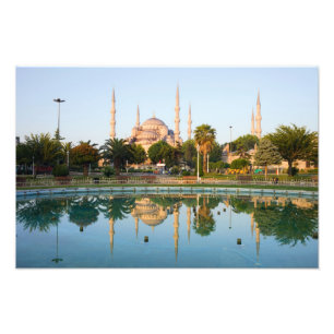 Blue Mosque at Dawn Photo Print