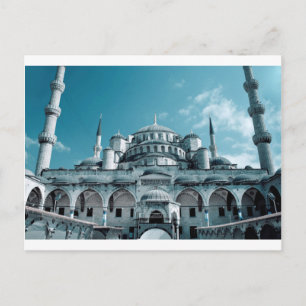 Blue Mosque in Istanbul Postcard