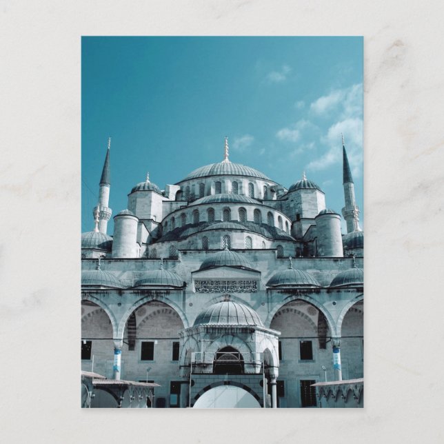 Blue Mosque in Istanbul Postcard (Front)