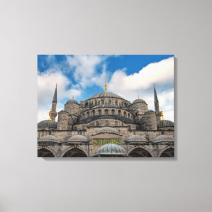 Blue mosque Istanbul Canvas Print